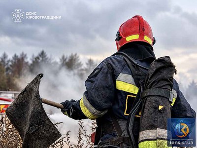 Пожежі в Кіровоградській області: ліквідували 6 осередків