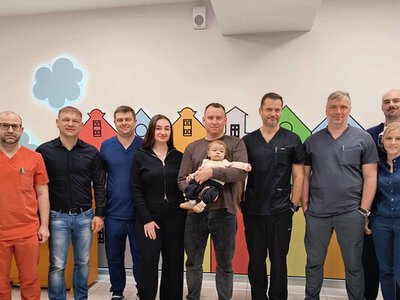 У Львові вперше пересадили печінку семимісячному хлопчику з біліарною атрезією
