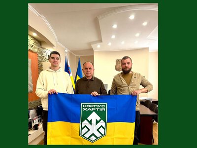 У Хусті обговорили співпрацю з корпусом Нацгвардії «Хартія»