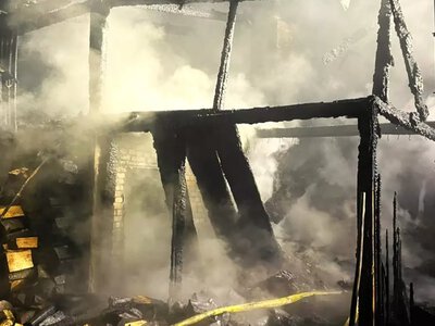 Пожежа знищила прибудову до будинку площею понад 100 квадратів — PMG.ua