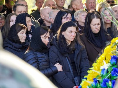 В Ужгороді попрощались із полеглим 36-річним воїном Володимиром Славичем