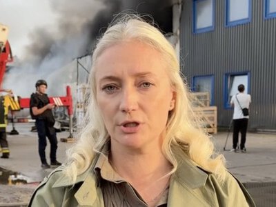 У Вінниці внаслідок атаки РФ пошкоджено об’єкт цивільної інфраструктури
