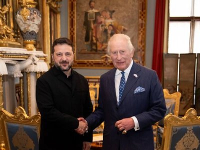 Володимир Зеленський зустрівся з королем Чарльзом ІІІ та подякував за підтримку України