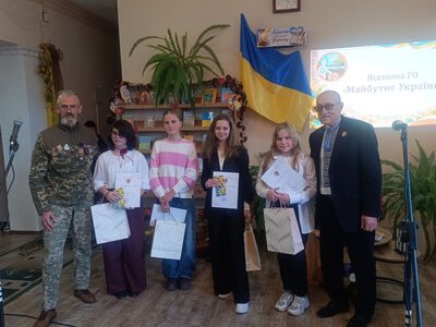 Юні письменники отримали відзнаки від ветеранів