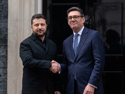 Переговори у Британії: Зеленський заявив про негайне підсилення українського неба