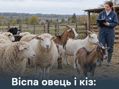 На Житомирщині посилюють ветеринарний контроль через загрозу віспи овець і кіз у Європі