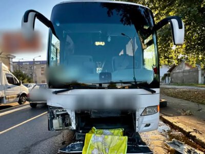 В Одесі зіткнулися легковик та автобус Одеса – Кишинів: є постраждалий