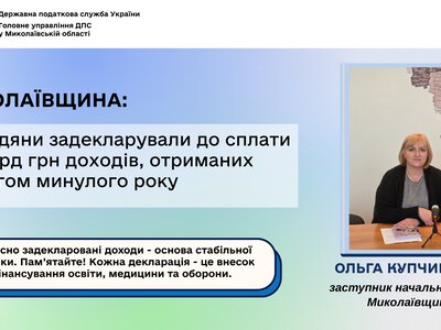 На Миколаївщині за рік мільйонерів стало більше, а всього громадяни задекларували 8,9 млрд грн доходів