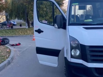 У Ковелі мотоцикліст зіткнувся з рейсовим автобусом: його госпіталізували