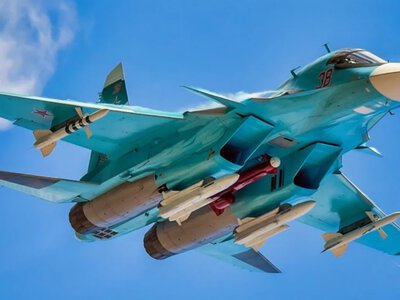 ВМС уразили шість бомбардувальників “Су-34” на аеродромі у росії