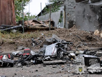 Травмовано трьох людей та пошкоджено заклад освіти: у Полтаві документують наслідки ворожого обстрілу