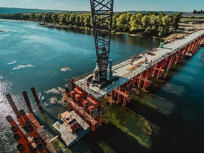 Новий міст між Україною та Молдовою: будівництво вже перейшло до важливого етапу