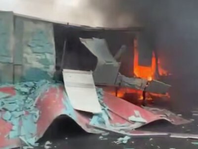 Росіяни атакували склад логістичної компанії на Дніпропетровщині