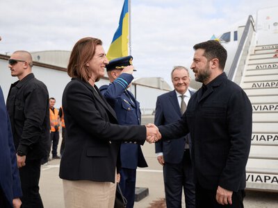Зеленський прибув до Брюсселя для участі в засіданні Євроради