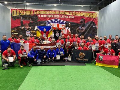 Спортсмени з Дніпра здобули три медалі на чемпіонаті світу зі стронгмену