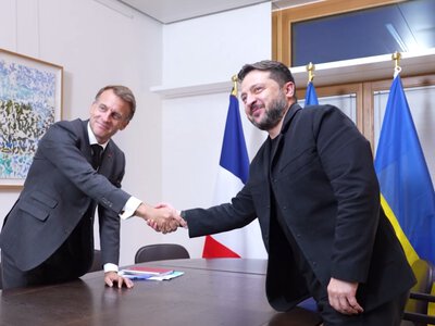 Україна отримала всі обіцяні Францією ліцензії на виробництво озброєння, – Зеленський