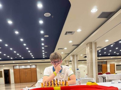 Житомирський шахіст Артем Лонський посів четверте місце на чемпіонаті світу — до медалі забракло пів бала