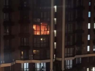У Києві російський удар утретє пошкодив будинок Марини: квартира згоріла вщент