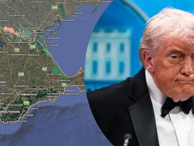 Я розуміюся на хорошій землі: Трамп вкотре заявив, що Крим оточений океаном з чотирьох боків