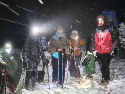 Рятувальна операція у Карпатах: Чотири туристи застрягли біля Говерли