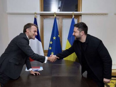 Зеленський заявив, що Україна отримала всі обіцяні Францією ліцензії на виробництво зброї