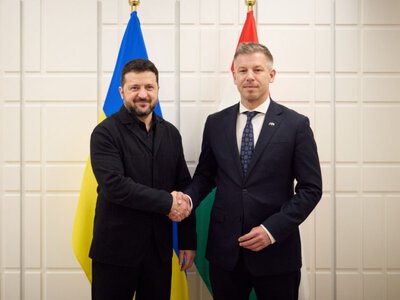 Перша офіційна зустріч Зеленського із Мадяром пройшла тет-а-тет