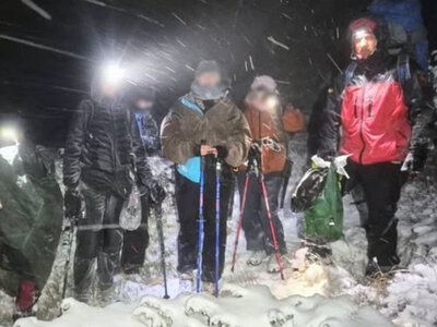 Через негоду в Карпатах рятувальники евакуювали чотирьох туристів