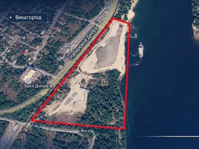 У Вишгороді через суд громаді повернуть понад 9,5 га землі на набережній: оренду визнали недійсною