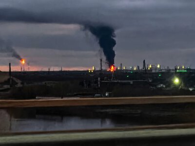 OSINT-аналітики показали ймовірне місце удару та пожежі на заводі Газпрому під сургутом