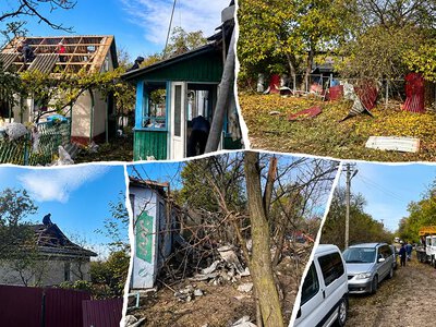 На Кам’янеччині через падіння російського БпЛА пошкоджено вісім будинків