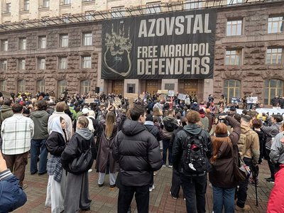 У Києві кількасот людей вимагають відставки Віталія Кличка