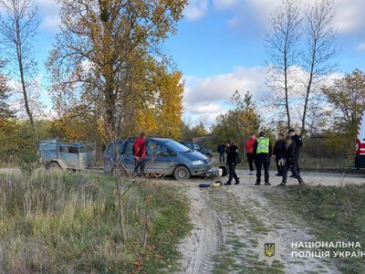 У Львівському районі в ДТП травмувався 75-річний водій мотоцикла