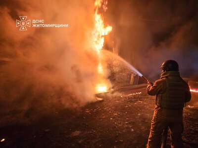 Всю минулу добу російські війська обстрілювали Житомирщину