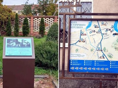 У Березному встановлюють таблички з QR-кодами біля історичних пам’яток