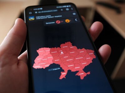 У застосунку «Повітряна тривога» запустили карту руху російських ракет і дронів