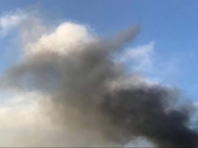 Фахівці перевірили повітря на вміст аміаку після влучання дрона по підприємству в Маневичах