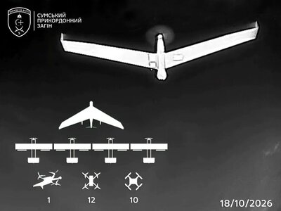 На Сумщині прикордонники знищили майже три десятки ворожих БпЛА