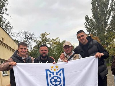 У Миколаєві зірки київського «Динамо» та збірної України вийшли на поле у ​​благодійному матчі