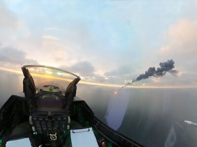 Румунські F-16 збили російські дрони над Чорним морем: оприлюднили фото