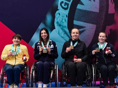 Ужгородка Надія Дьолог стала срібною призеркою чемпіонату Європи з парафехтування