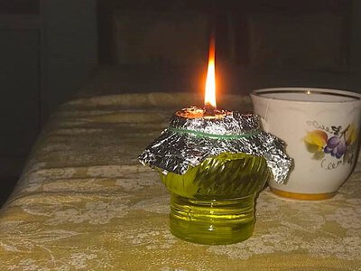 Как сделать свечу из масла и ваты дома своими руками? Инструкция