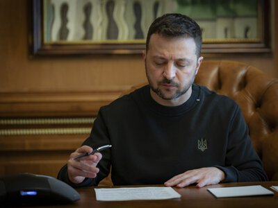 Зеленський відповів, чи балотуватиметься у президенти під час війни