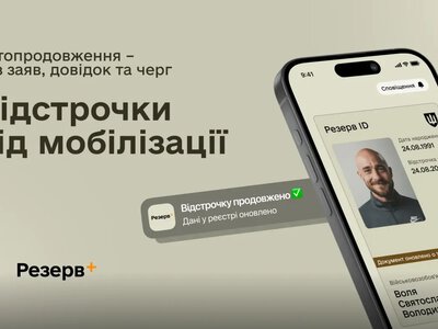 Відстрочка від мобілізації не продовжилася автоматично: що робити в Резерв+