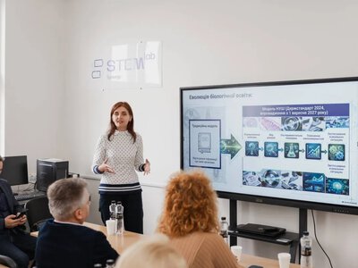 На біологічному факультеті УжНУ відкрили сучасну STEM-лабораторію за фінансування ЄС