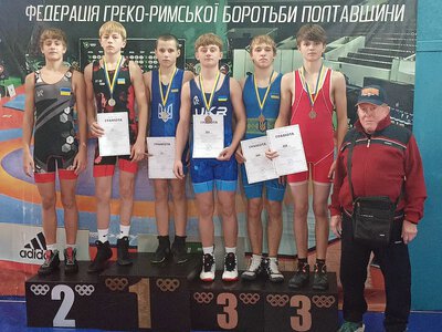 Решетилівські борці здобули п’ять нагород на обласному чемпіонаті з греко-римської боротьби