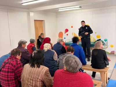 Поліція Херсонщини провела заходи для ВПО про кіберзагрози та трудове рабство