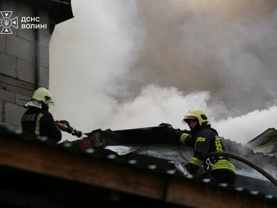 Росіяни атакували дронами Волинь, пошкоджена критична та цивільна інфраструктура
