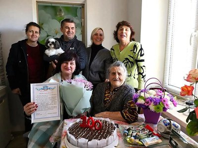 Мешканка Миколаєва відзначила 100-річний ювілей