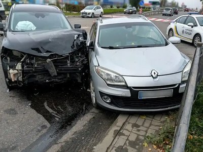 У Рівному сталася ДТП за участі двох легковиків