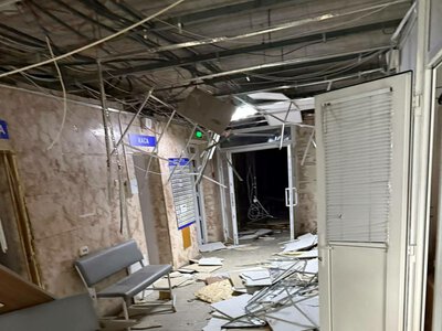 Російська атака пошкодила консультативно-діагностичний центр у Києві